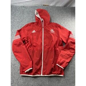 Adidas 2017 Boston Marathon Windbreaker Climaproof Jacket Men's Sz L